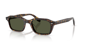 Oliver Peoples N.08 Sun with Atago Tortoise frame and Green lenses - image 1