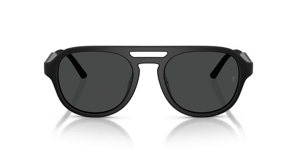 Oliver Peoples R-13 con montatura Semi-Matte Black e lenti  Grigio - immagine 2