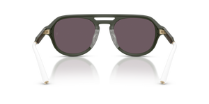 Oliver Peoples R-13 con montatura Verde Fumé Semi-Opaco e lenti  Viola - immagine 5