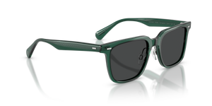 Oliver Peoples Mr. Federer II with Translucent Dark Teal frame and Grey lenses - image 3