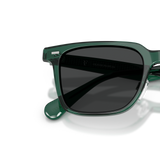 Oliver Peoples Mr. Federer II with Translucent Dark Teal frame and Grey lenses - Variant
