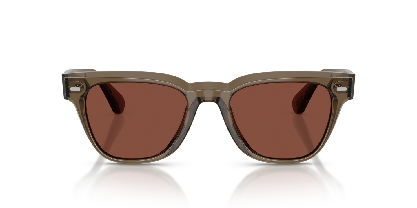 Oliver Peoples Rueny con montatura Nocciola e lenti  Rosso - Immagine Materiale
