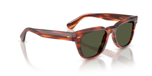Oliver Peoples Rueny with Koa Tortoise frame and Green lenses - image 3