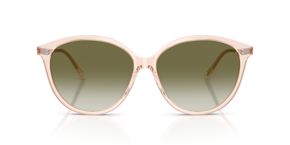 Oliver Peoples Soleau、チェリーブロッサムフレーム、グリーンレンズ - 画像 2