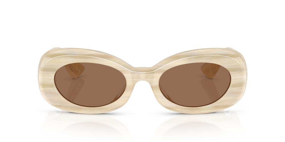 Oliver Peoples 1992C with Beige Silk frame and Brown lenses - image 2