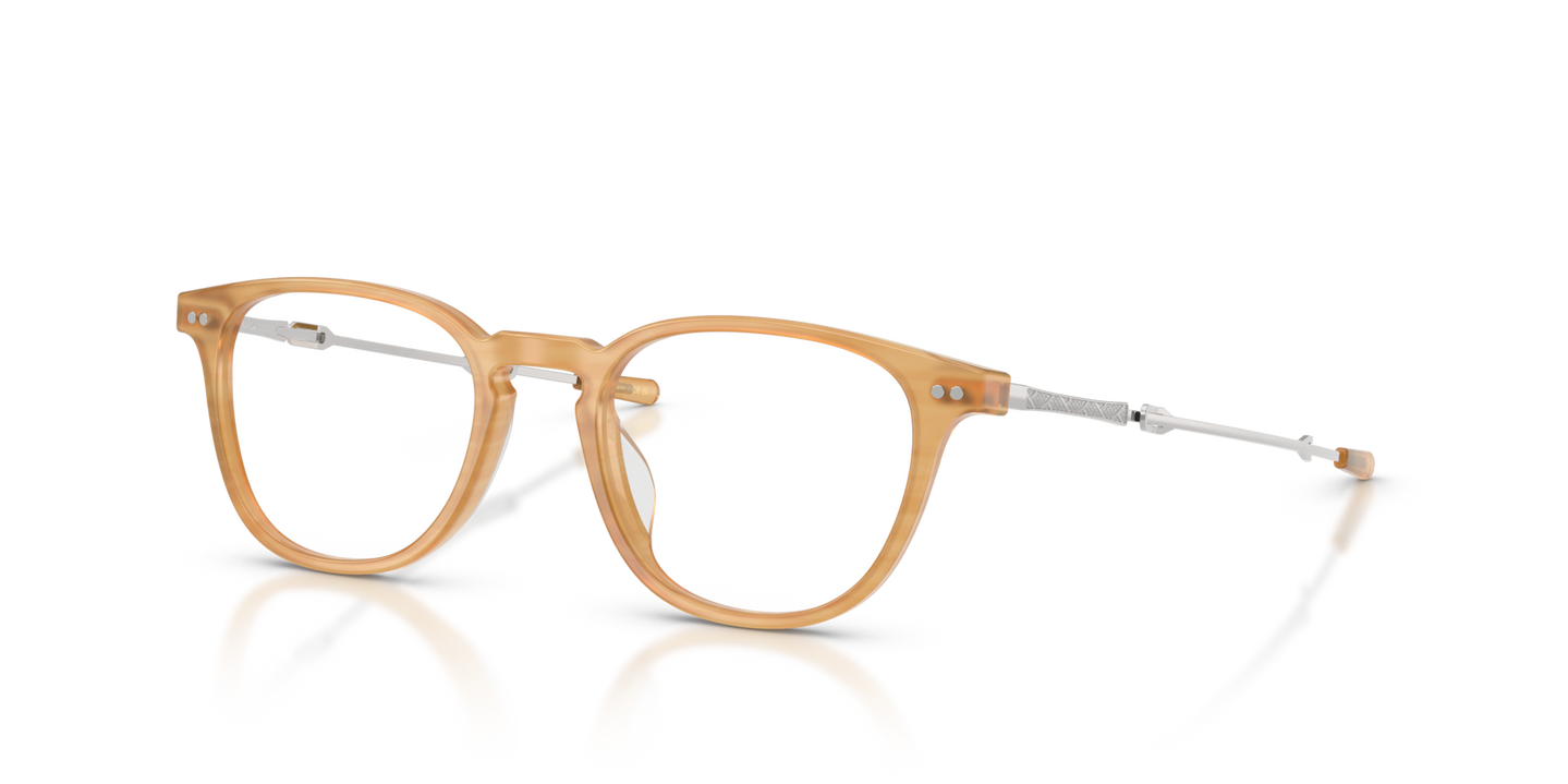 Oliver Peoples Kelmore con montatura Goldwood semi-opaco/Argento spazzolato - Immagine Perni