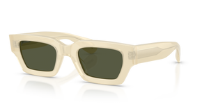 Oliver Peoples Edition 6 avec une monture Butterscotch et des verres Vert - image 1