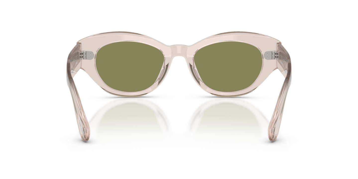 Oliver Peoples Lerrue con montatura Linen e lenti  Verde - Immagine Naselli