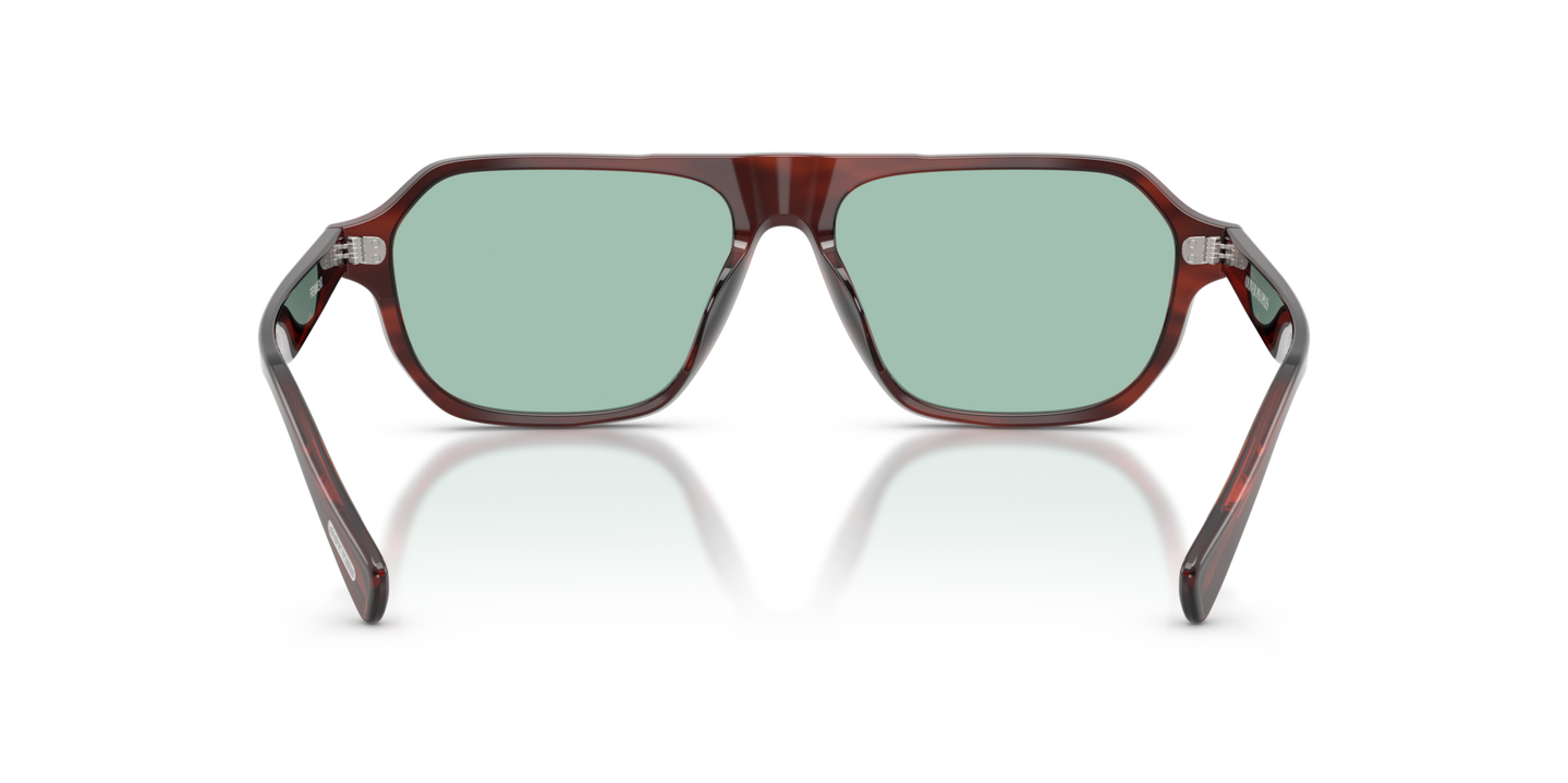 Oliver Peoples Remment の モラド鼈甲 フレーム - 画像 ノーズパッド