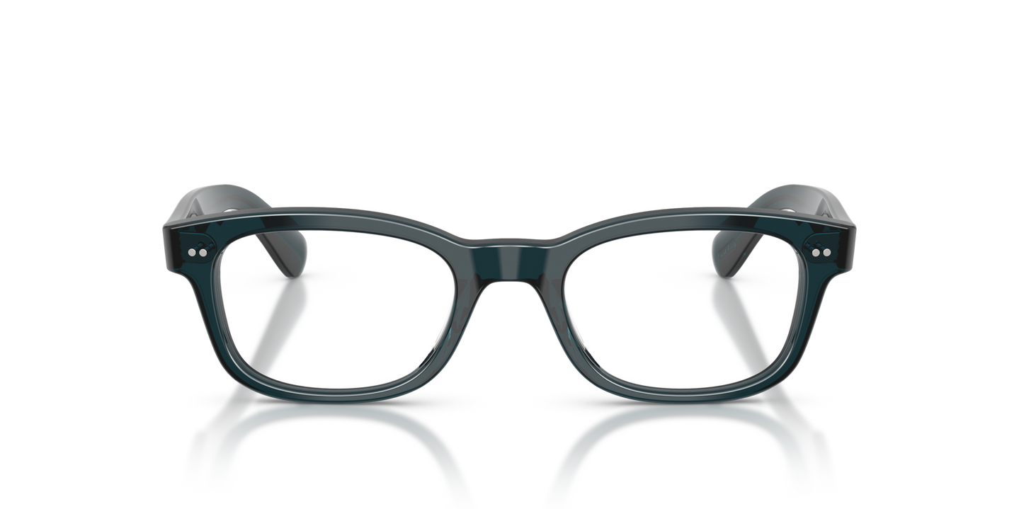 Oliver Peoples Tiello con montatura Foglia di tè scuro - Immagine Materiale