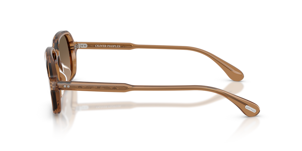 Oliver Peoples Larell avec une monture Carob et des verres Brun - image 4