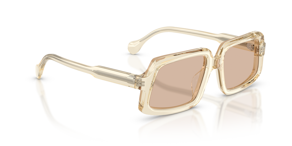 Sie Oliver Peoples Edition 9 mit Gelbbraun Gestell und Braun Gläsern - bild 3