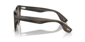 Oliver Peoples Nino Horn avec une monture Corne Marron clair et des verres Brun - image 4
