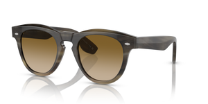 Oliver Peoples Nino Horn avec une monture Corne Marron clair et des verres Brun - image 1