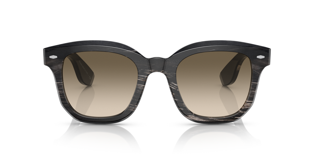 Oliver Peoples Filu' Horn con montatura Corno Nero e lenti  Verde - immagine 2