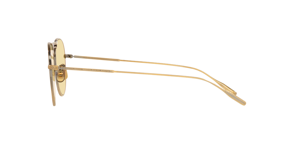 Oliver Peoples Cade-J avec une monture Or patiné et des verres Jaune - image 3