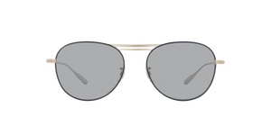 Sie Oliver Peoples Cade-J mit Chrom gebürstet/Marineblau Gestell und Grau Gläsern - bild 2