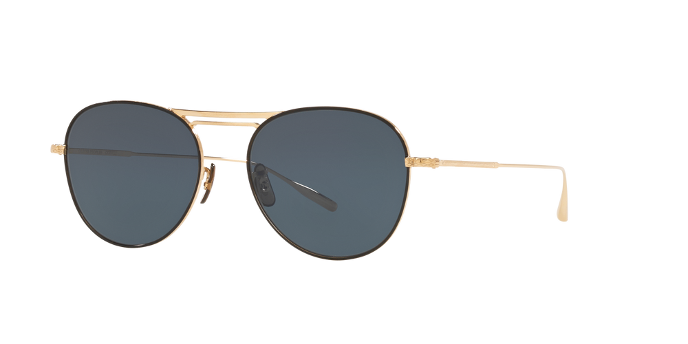 Sie Oliver Peoples Cade-J mit Gold gebürstet/Braun Gestell und Blau Gläsern - bild 2