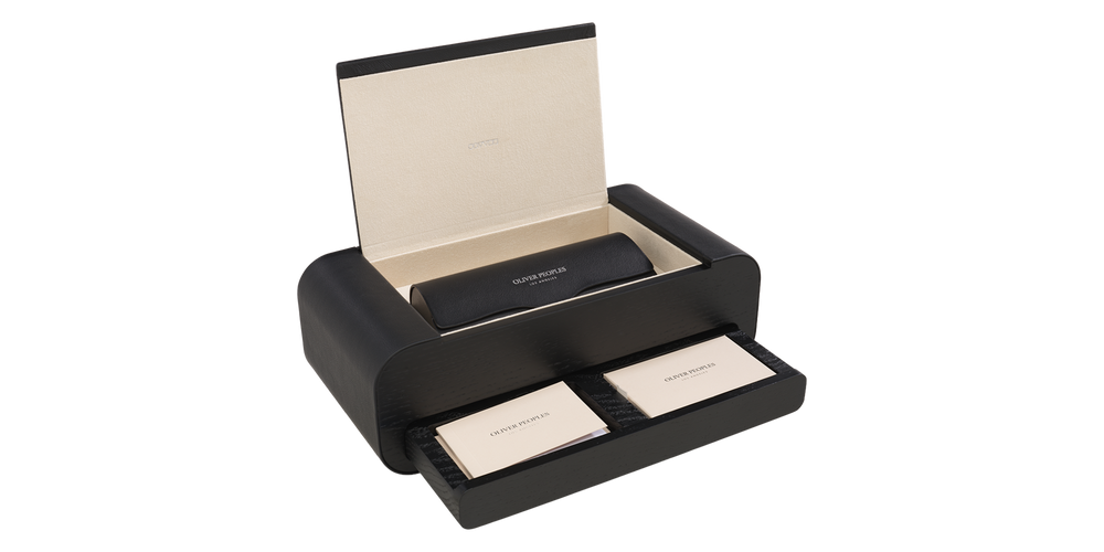 Oliver Peoples M∆estro avec une monture Noir avec émeraude et des verres Gris - image 6